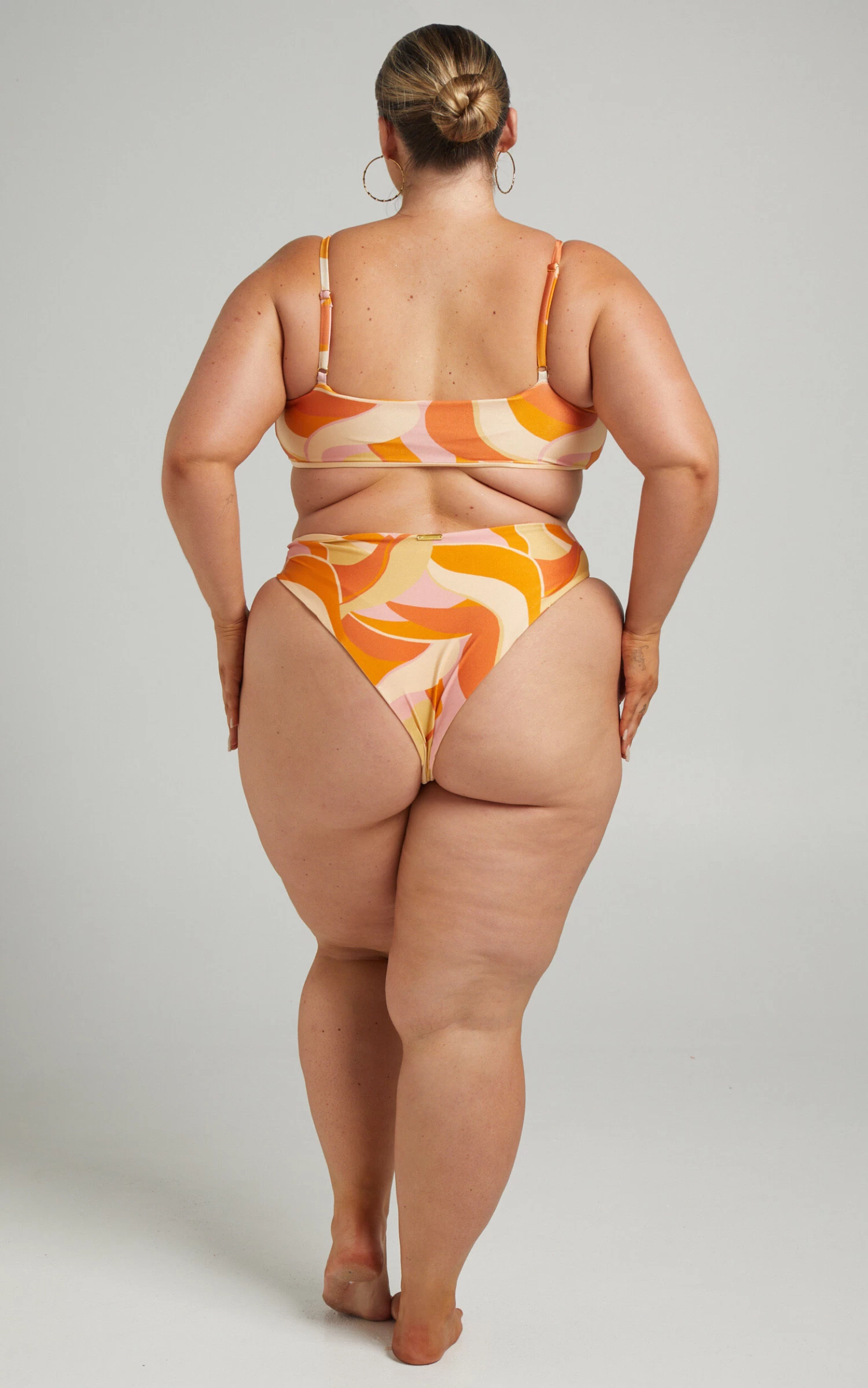 Showpo Nixie High Waisted Bikini Bottoms In Summer Swirl - Image 7