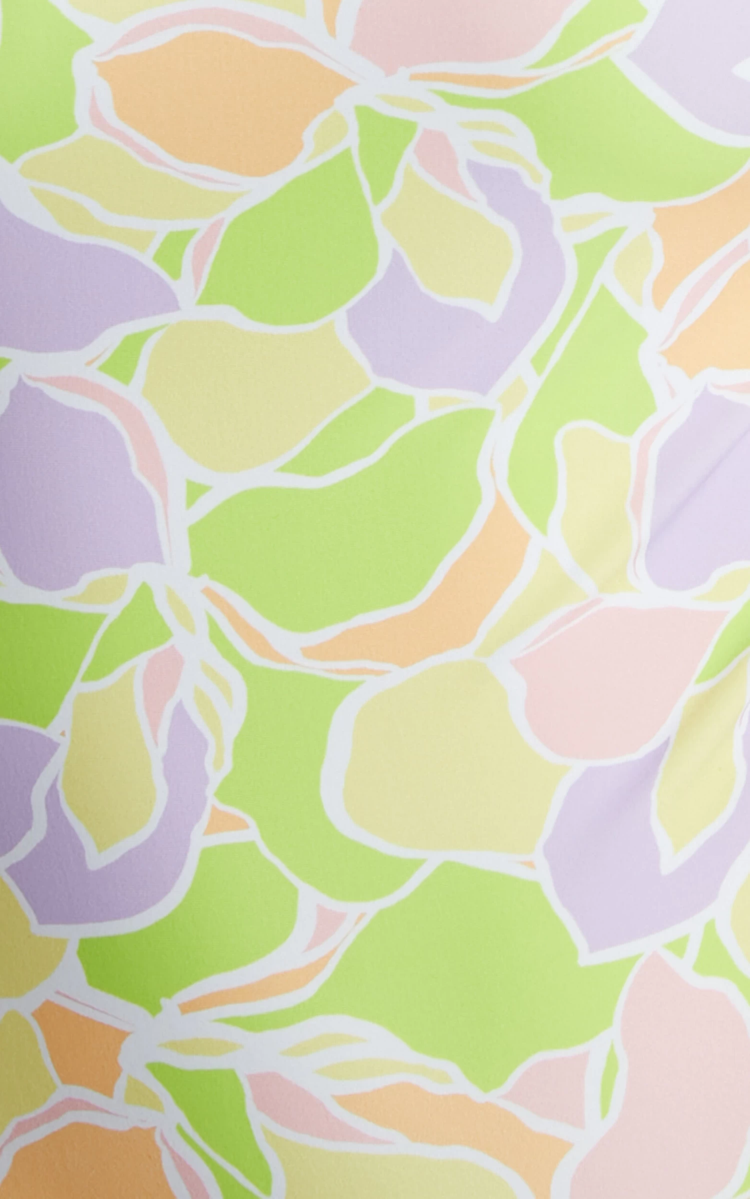 Showpo Maldives One Piece - Recycled Nylon Asymmetric One Shoulder Swimsuit In Fresca Print - Image 7