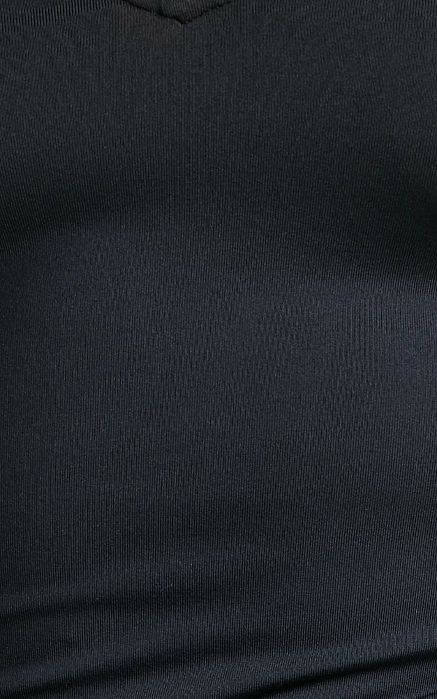 Showpo Kazanna Organza Puff Sleeve Bodysuit In Black - Image 7