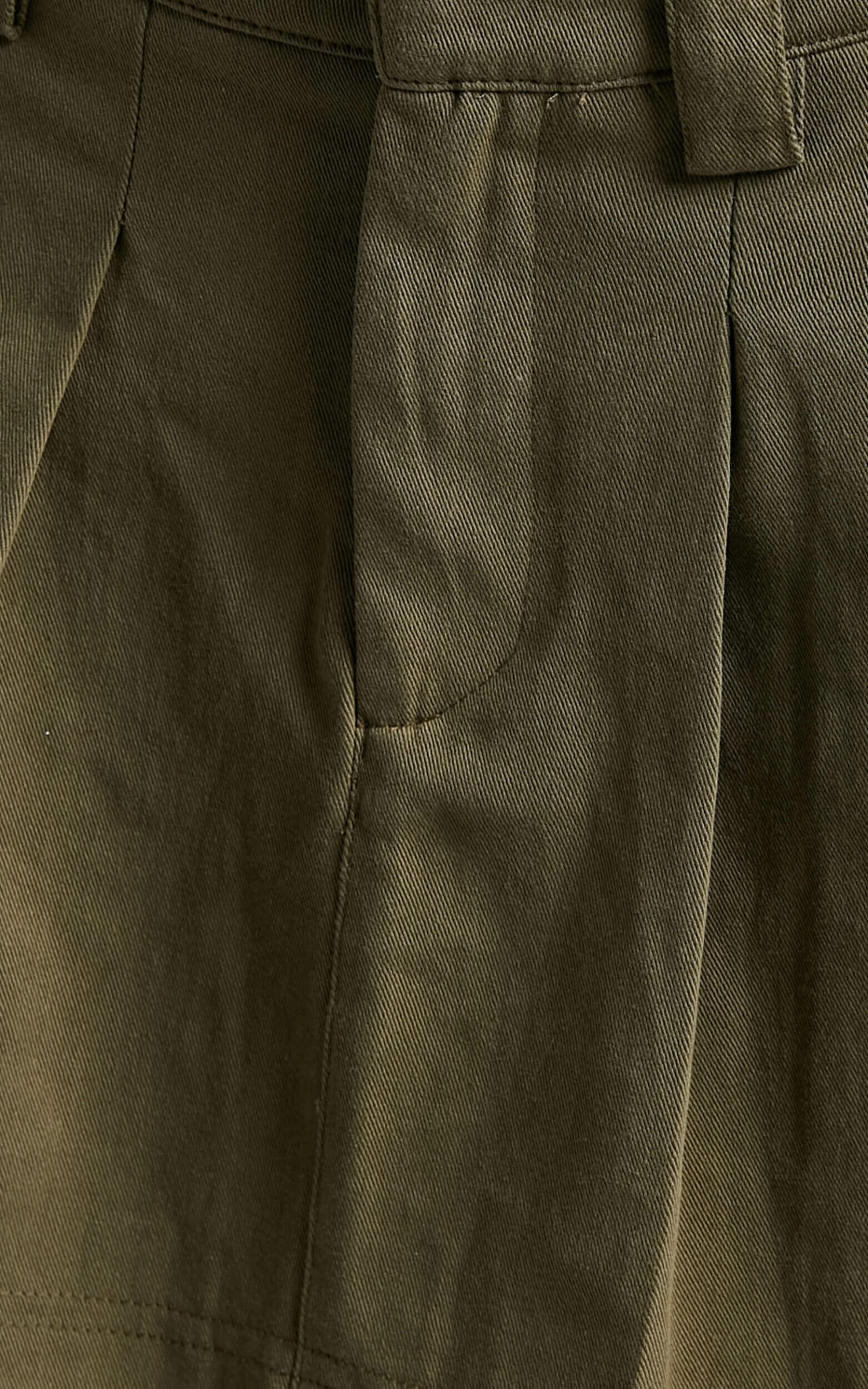 Showpo Alesana Micro Mini Skirt - Pleated Skirt In Khaki - Image 7