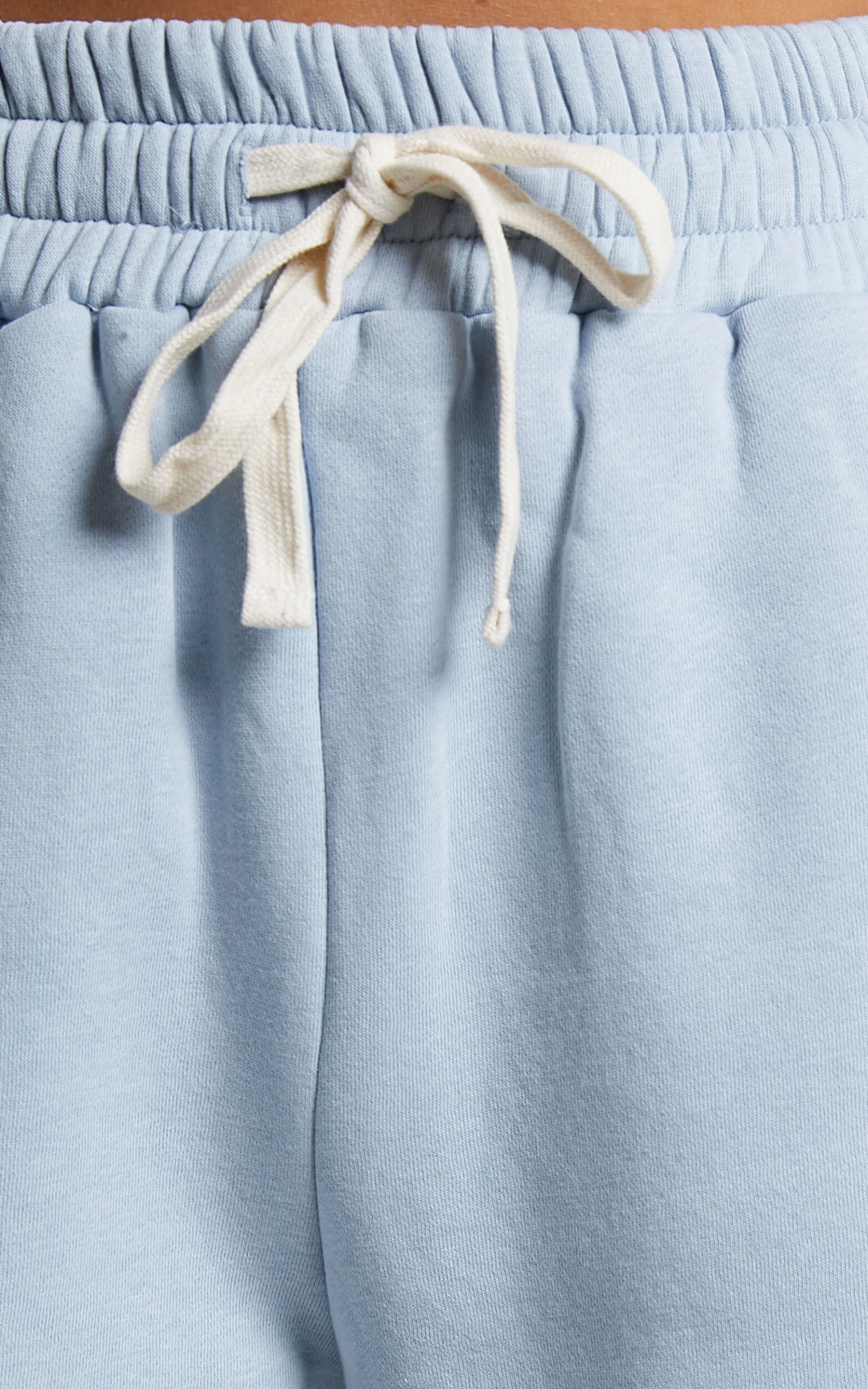 Showpo Annie Fleece Track Pants In Blue - Image 6