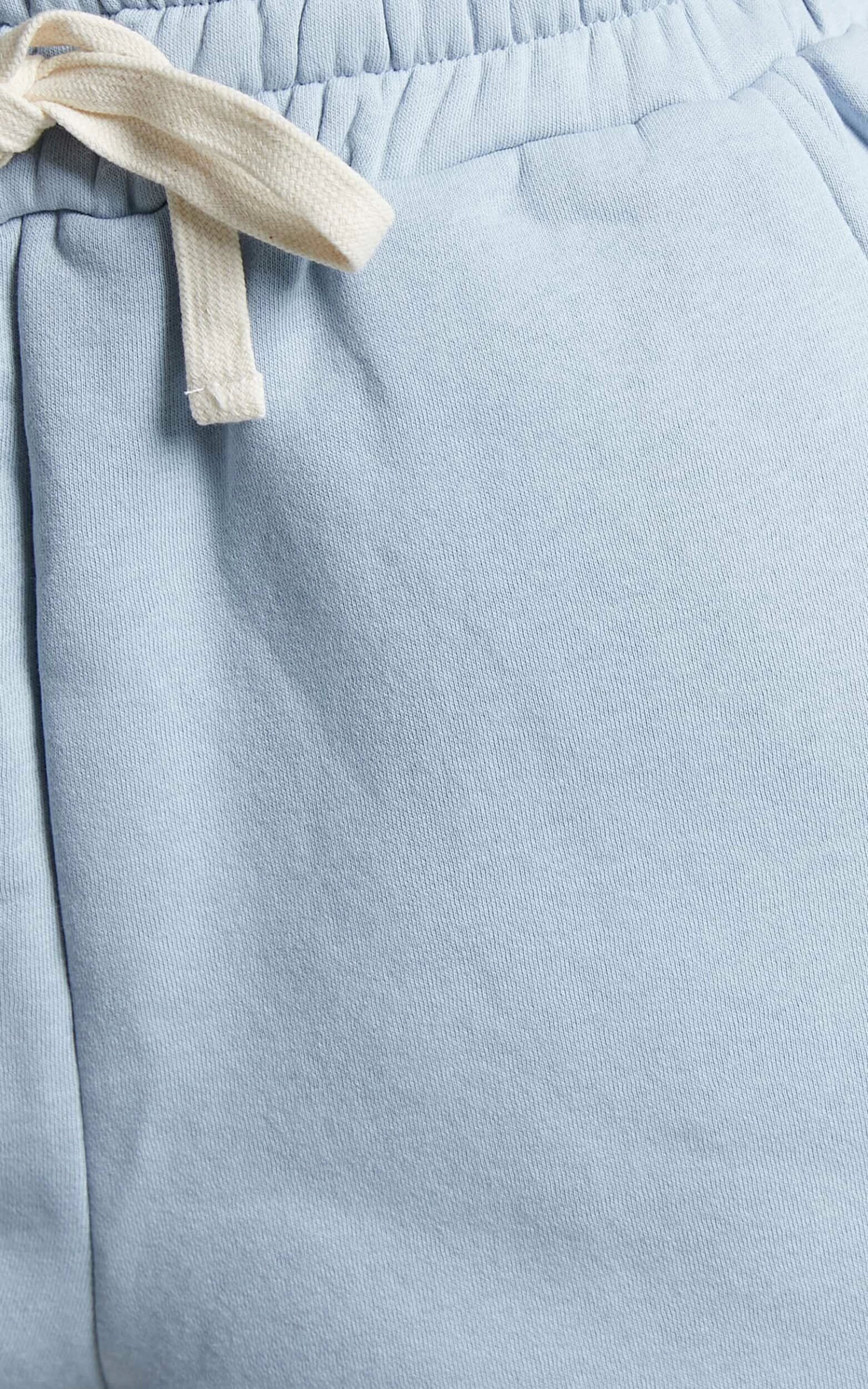 Showpo Annie Fleece Track Shorts In Blue - Image 6