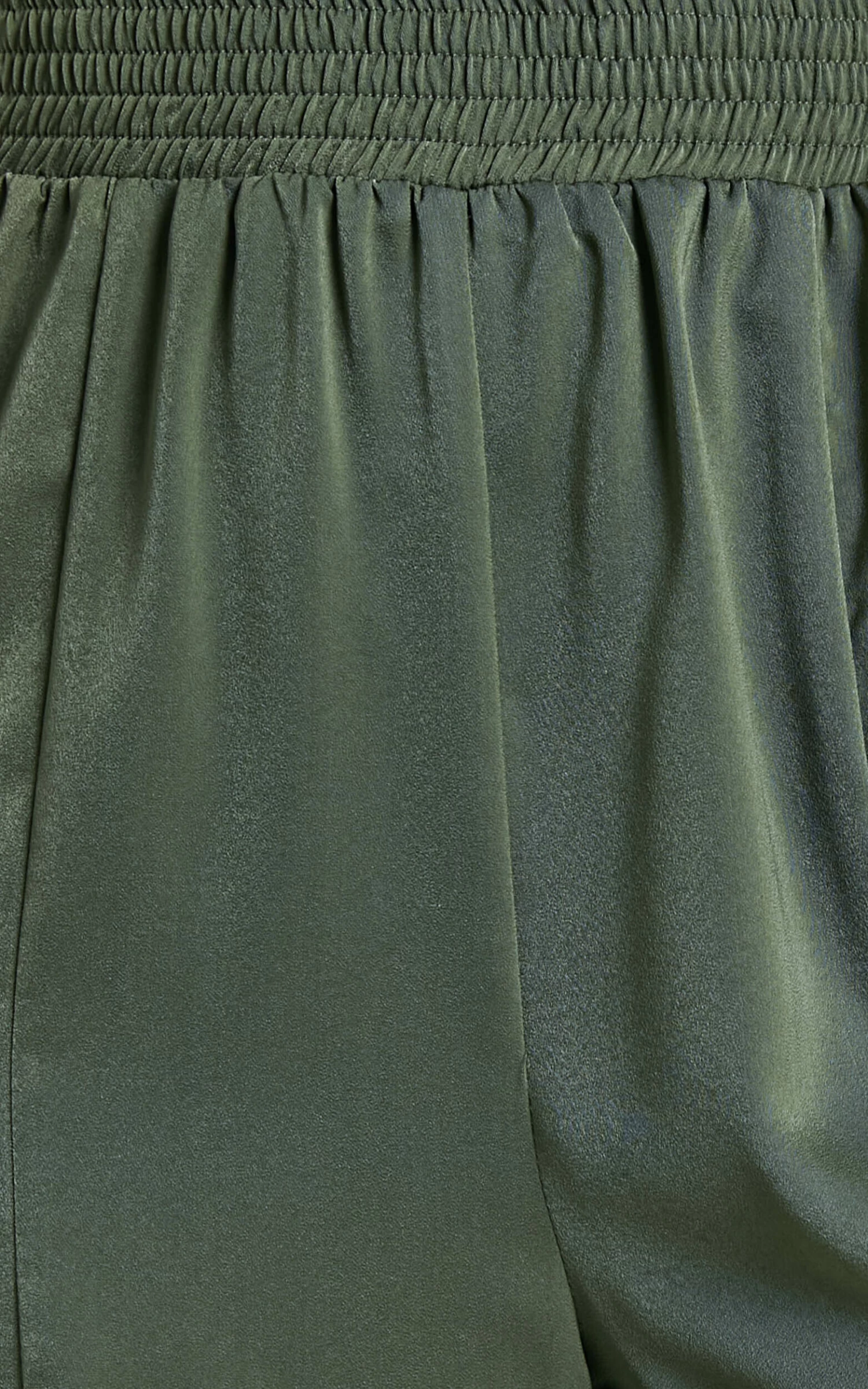 Showpo Antonella High Waisted Elasticated Pant In Olive - Image 9