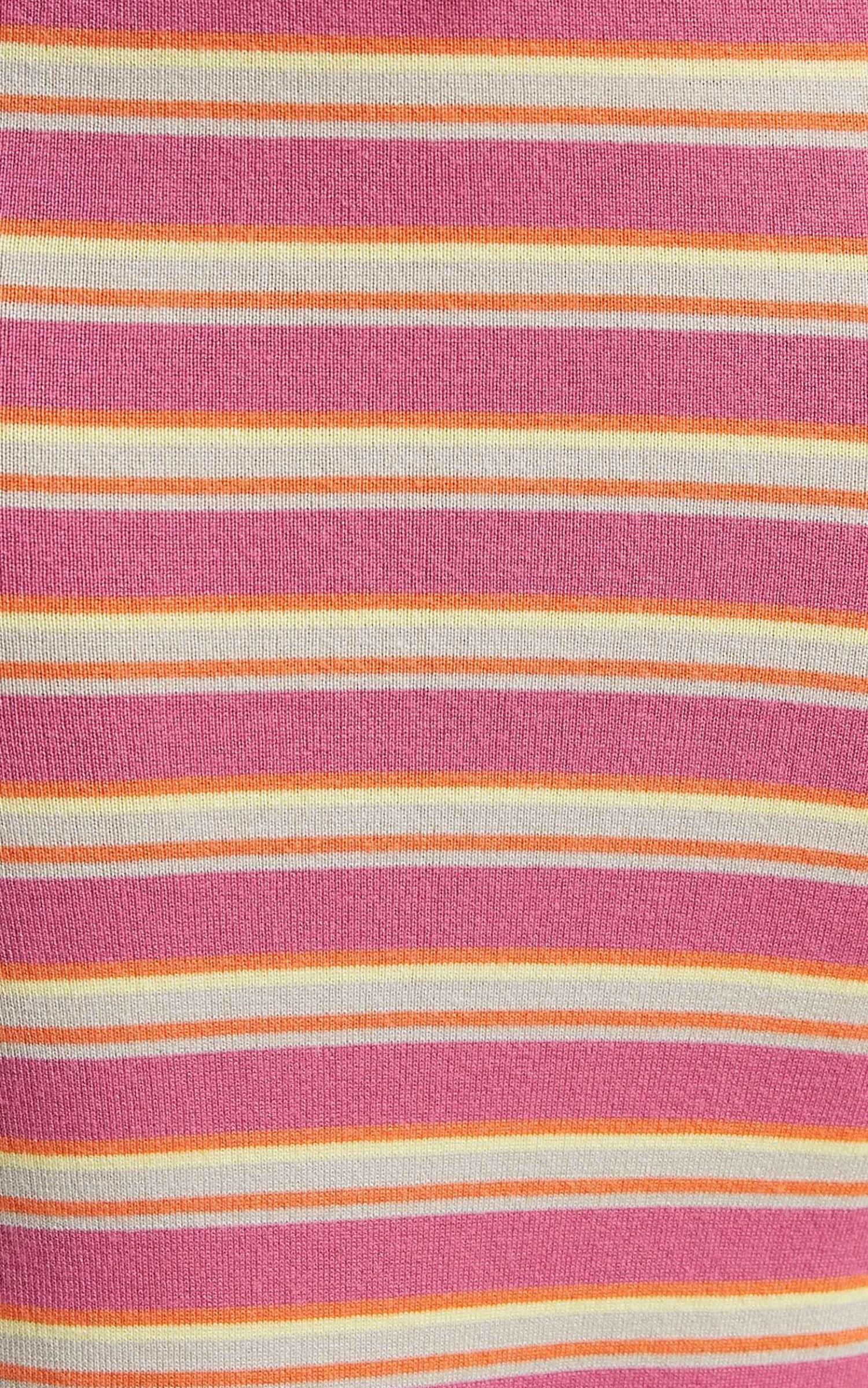 Showpo Carinata Drawstring Knit Midi Skirt In Carinata Stripe - Image 9