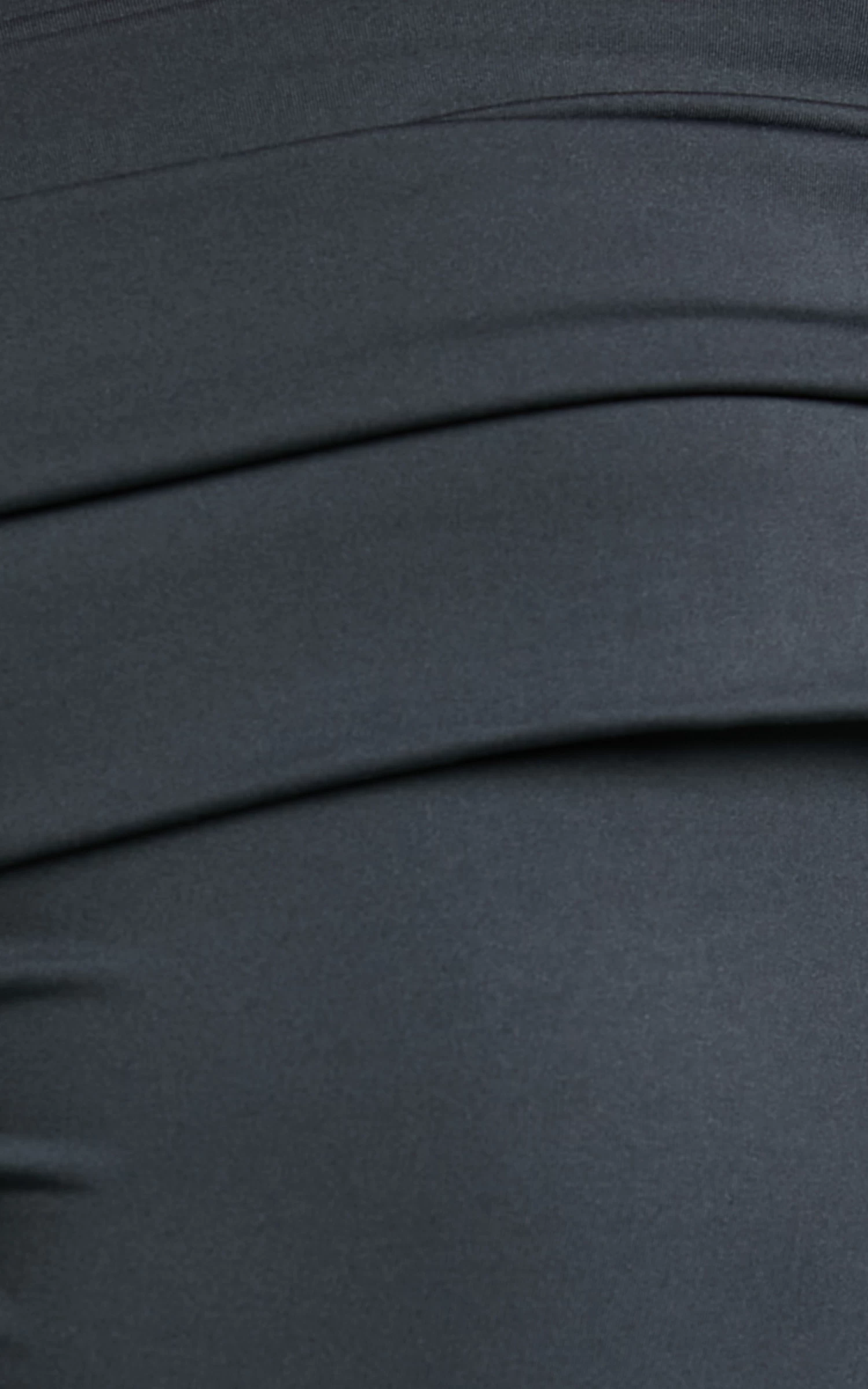 Showpo Ermalen Bodysuit - Folded Off Shoulder Long Sleeve Bodysuit In Black - Image 9