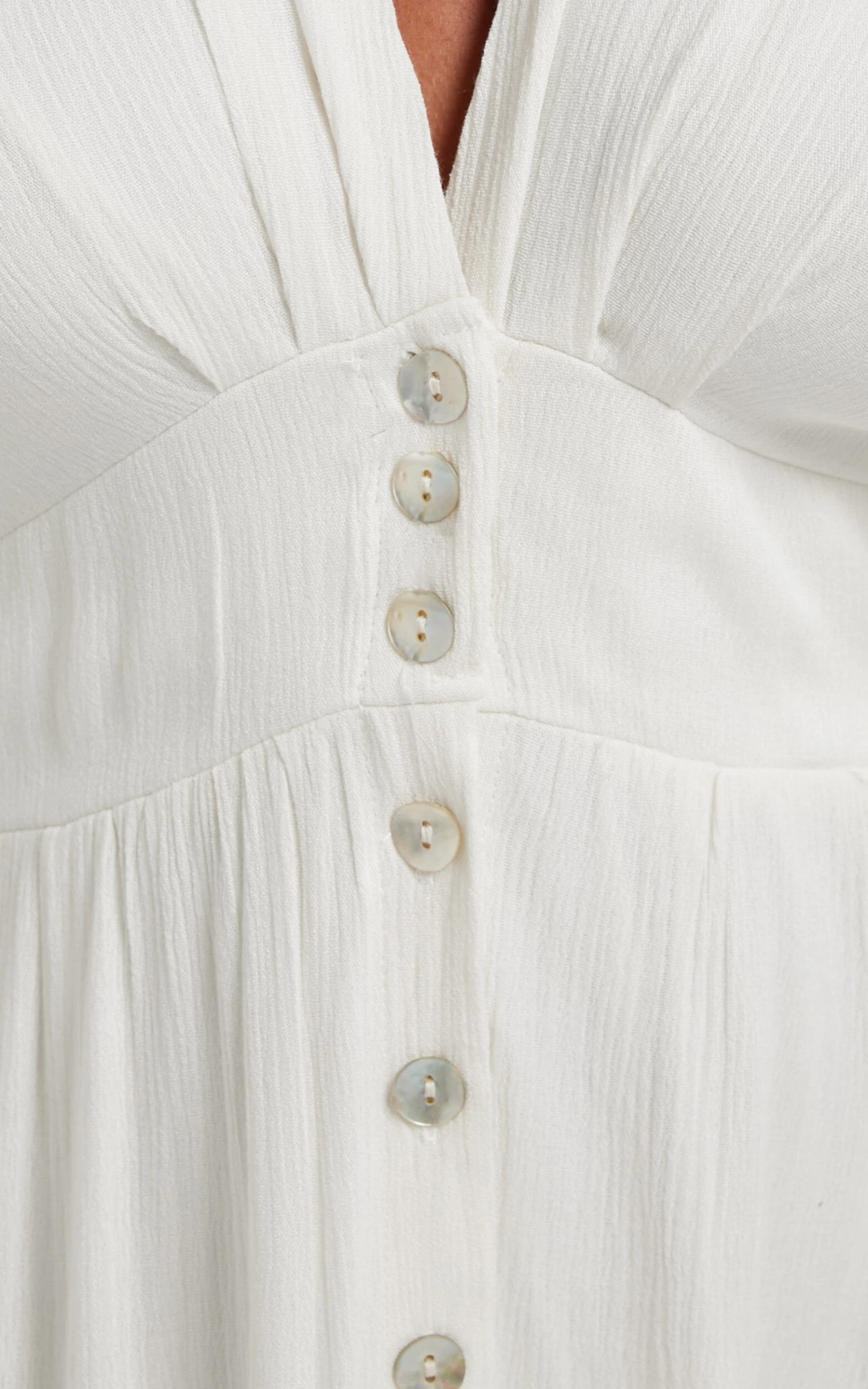 Showpo Sitting Pretty Dress In Natural - Image 9