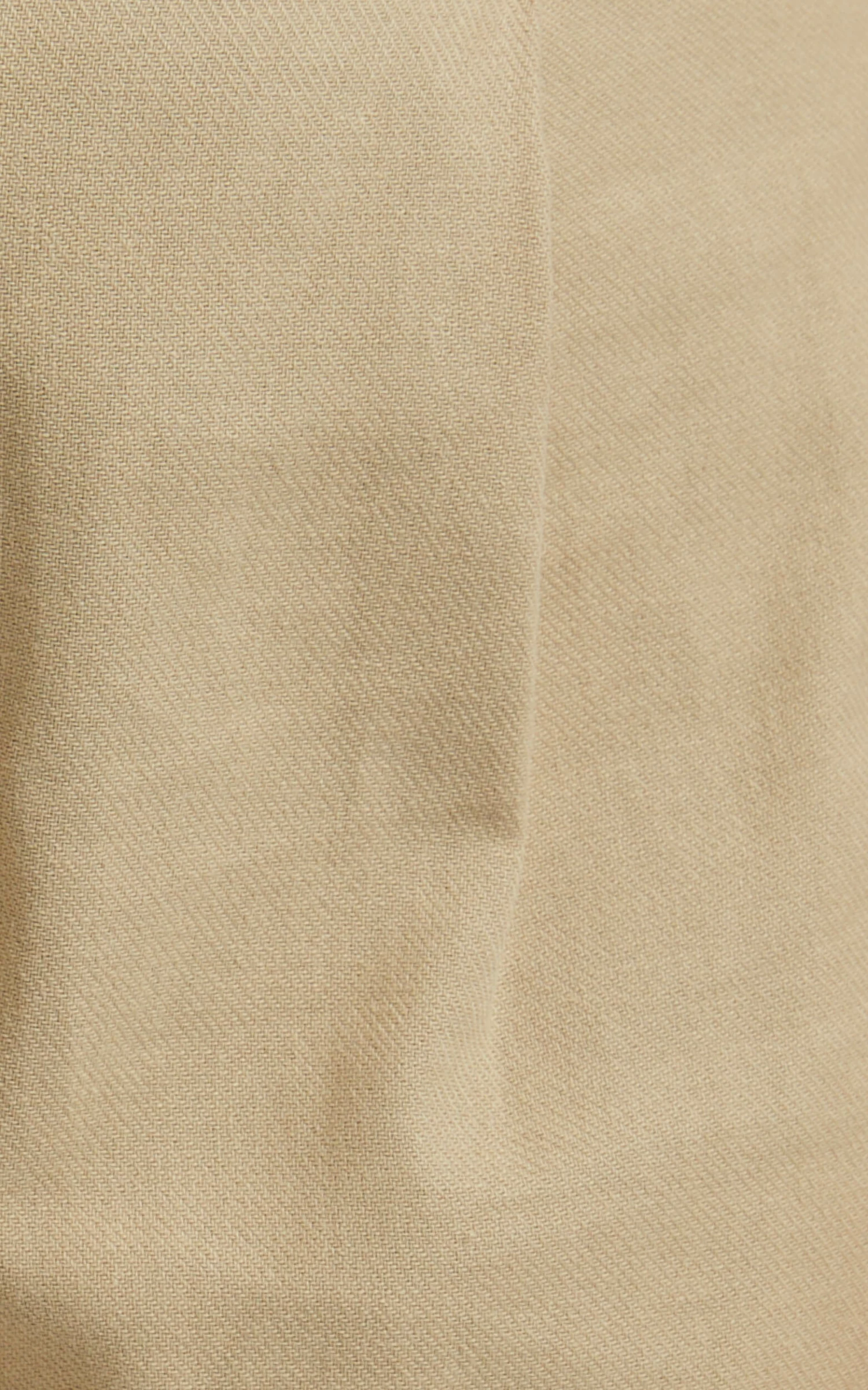 Showpo Mekaila High Waisted Tailored Pants In Beige Linen Look - Image 9