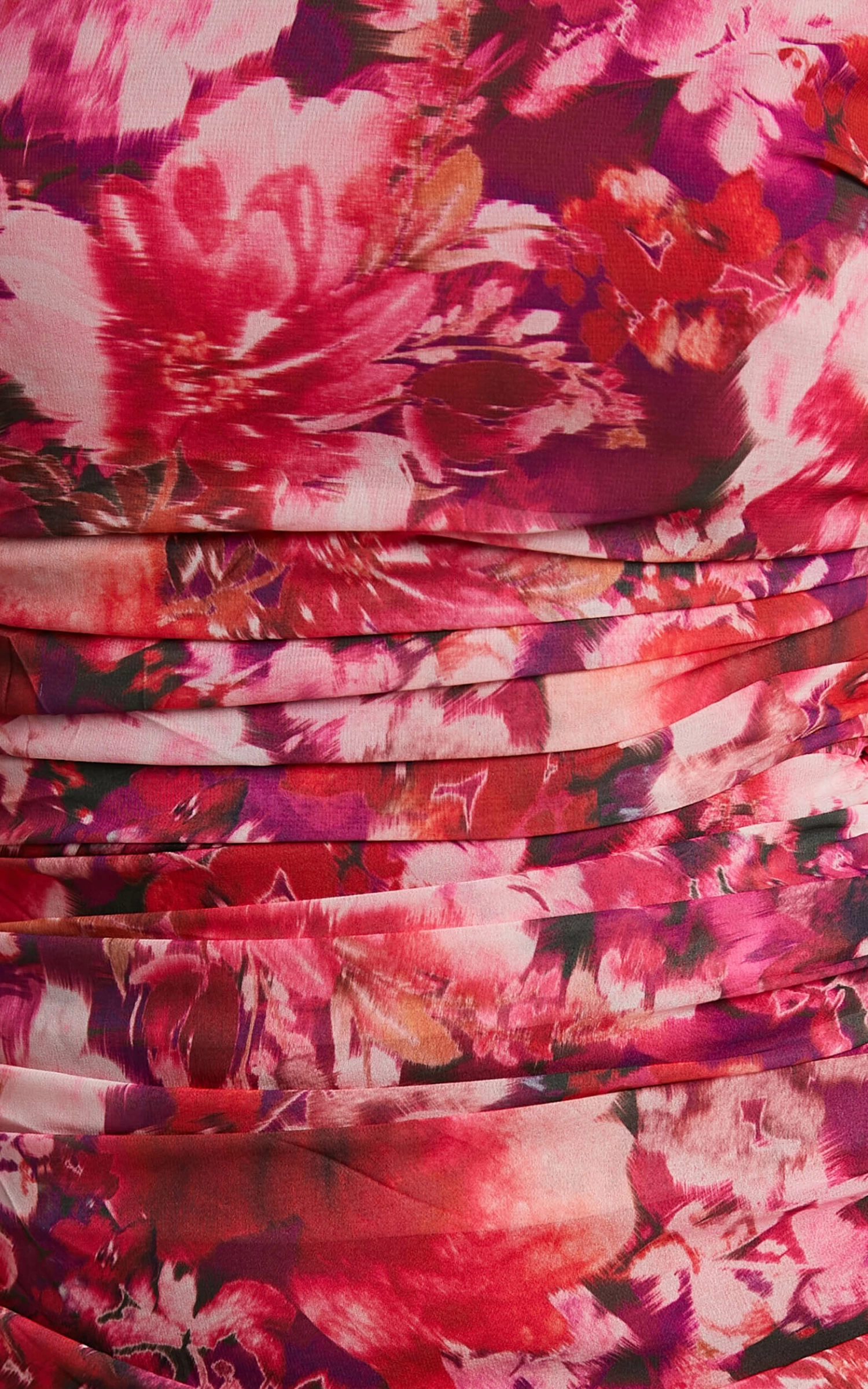 Showpo Jilliane Mini Dress - One Shoulder Sleeve Dress In Fuchsia Frenzy - Image 7