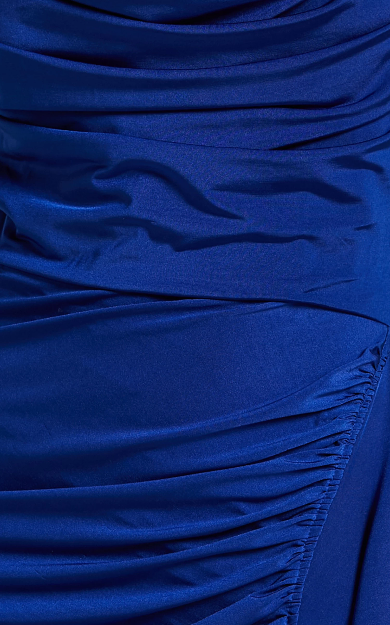 Showpo Mhira Cowl Neck Maxi Dress In Blue - Image 9