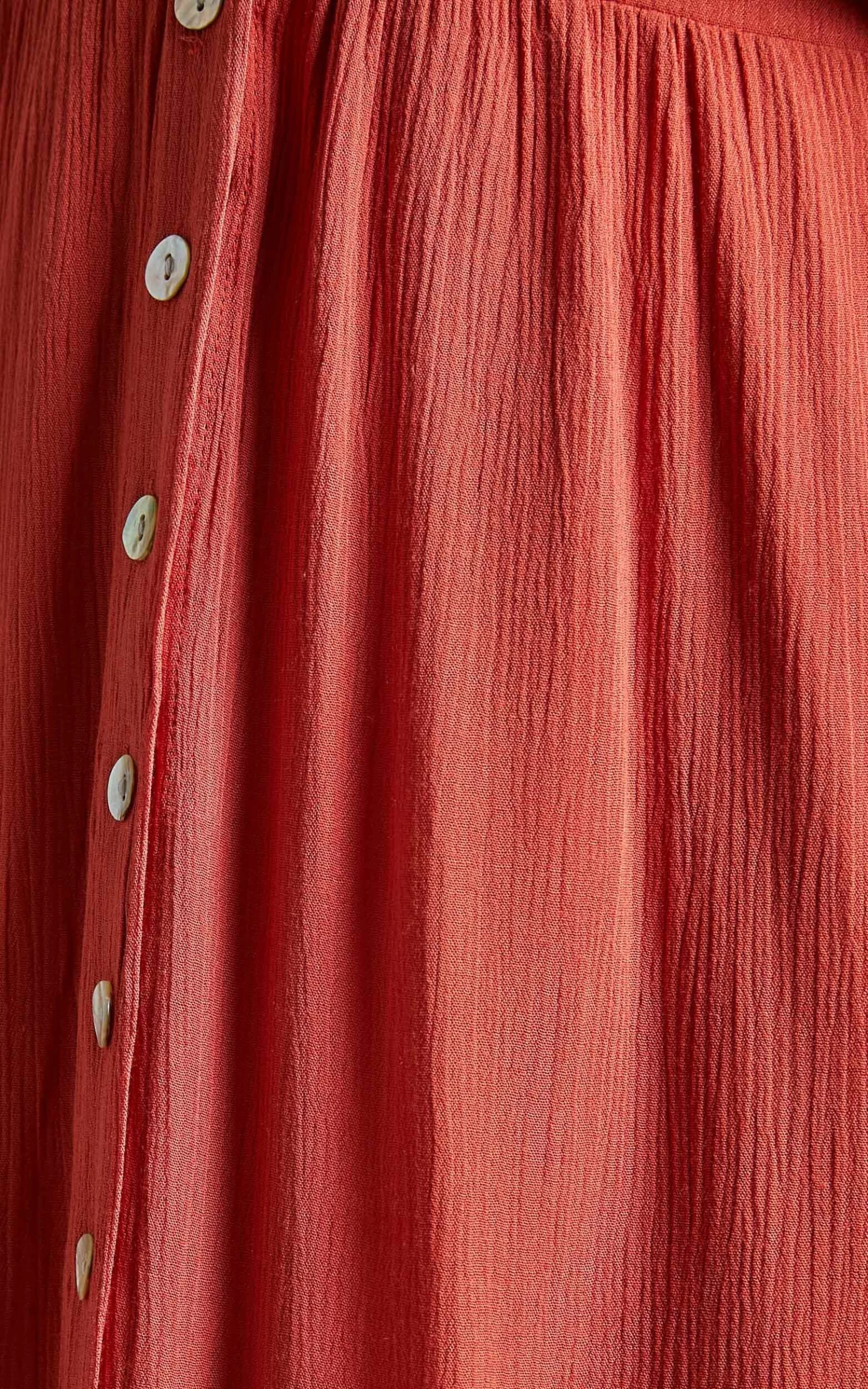 Showpo Sitting Pretty Dress In Rust - Image 8