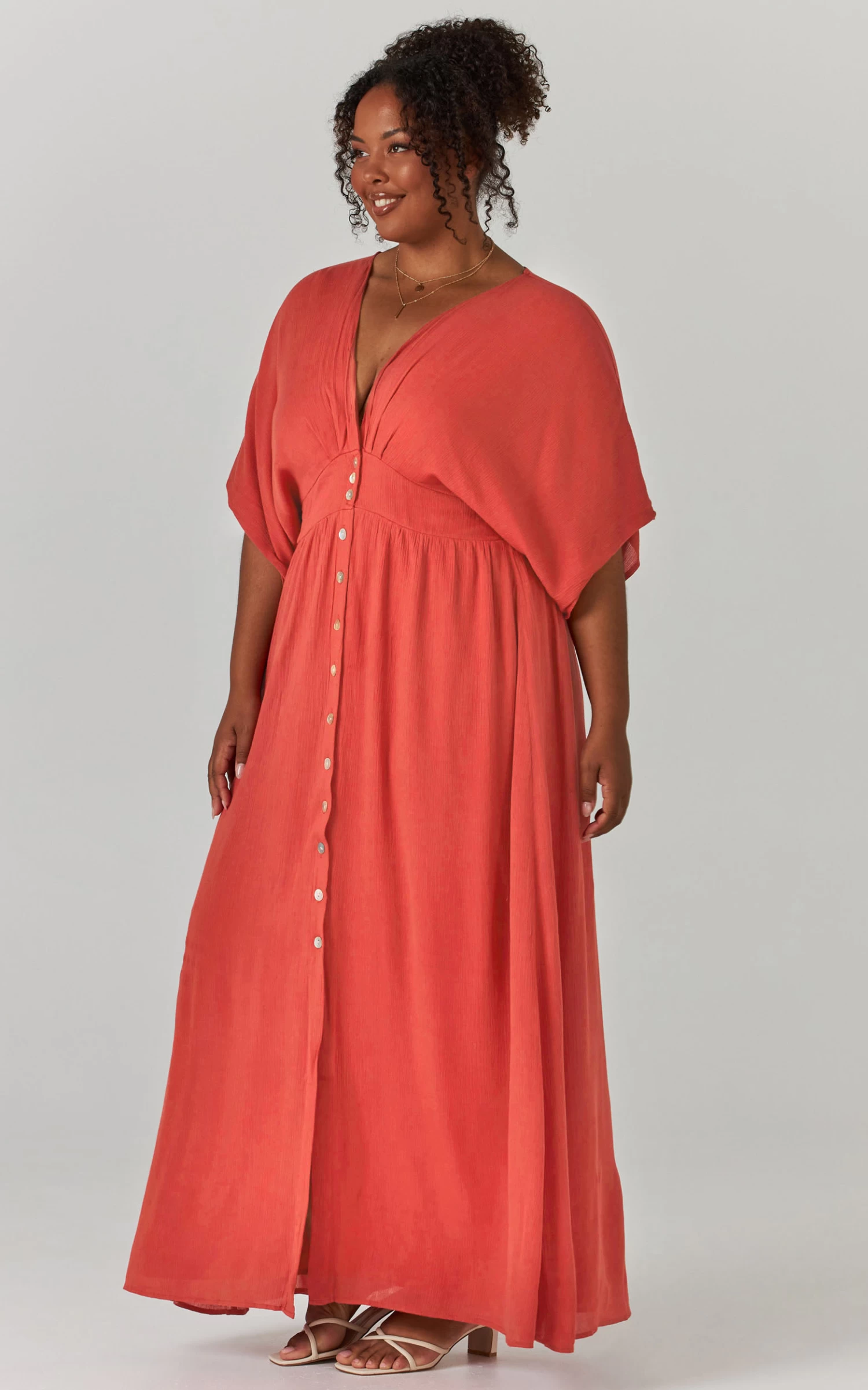 Showpo Sitting Pretty Dress In Rust - Image 4