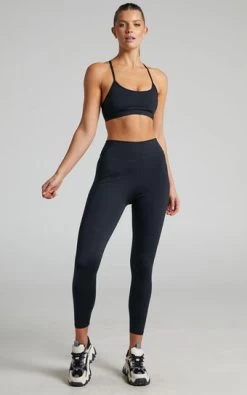Showpo Vienna Full Length Leggings In Black