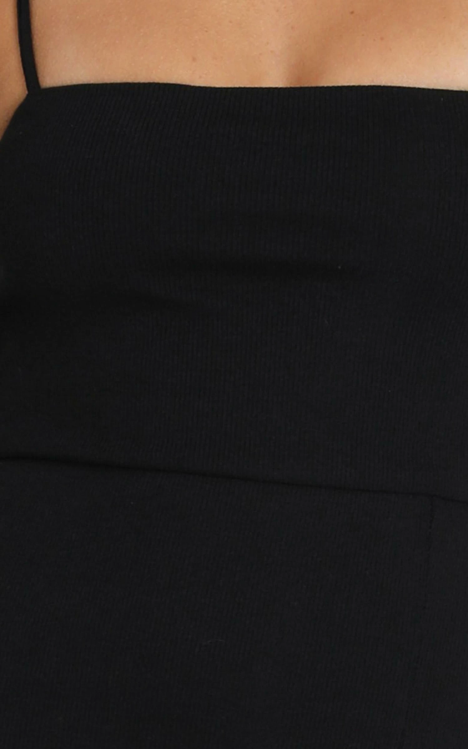 Showpo Island Babe Mini Dress In Black - Image 4