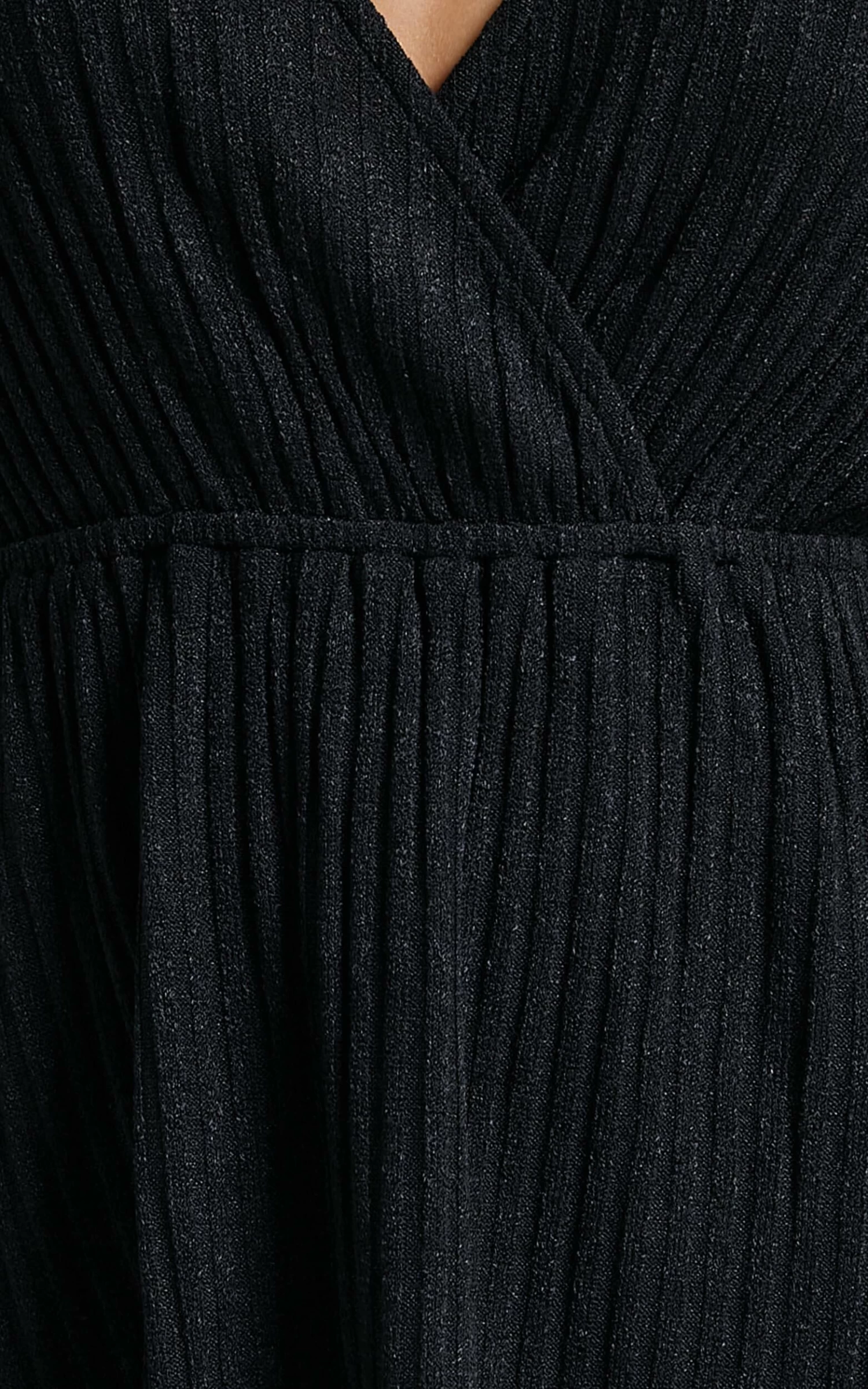 Showpo The Next Step Dress In Black - Image 9